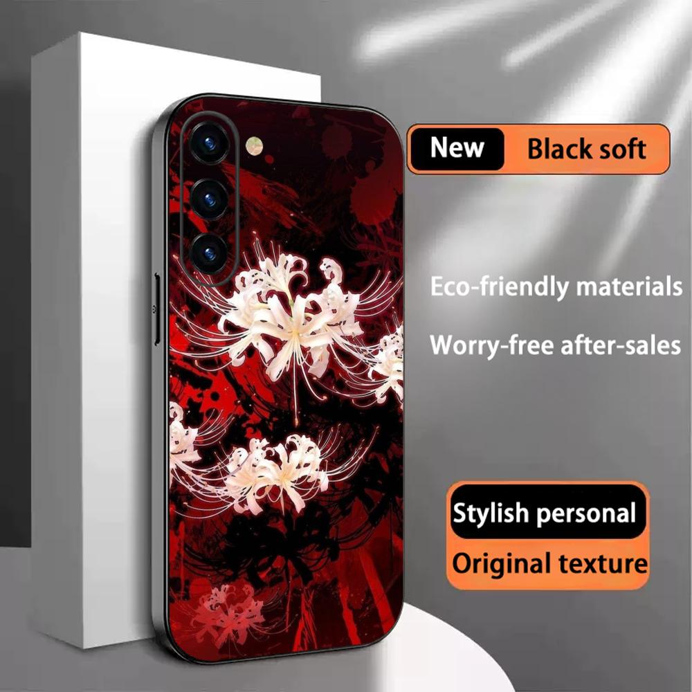 Phone Cases Japan - جراب هاتف بتصميم زنابق العنكبوت الحمراء