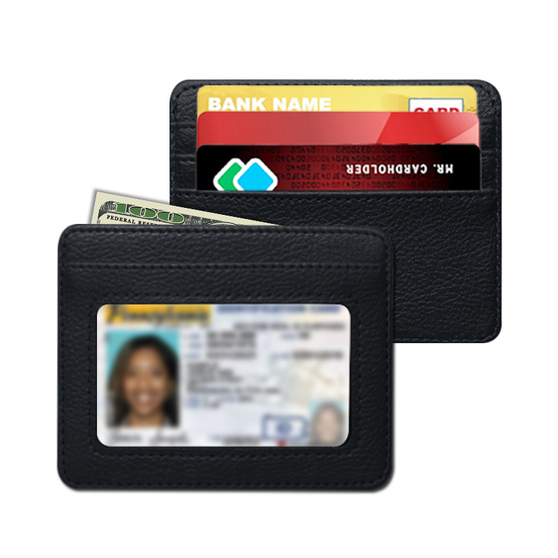 Slim Card Slot Case - رقيقة بو الجلود محفظة صغيرة سليم