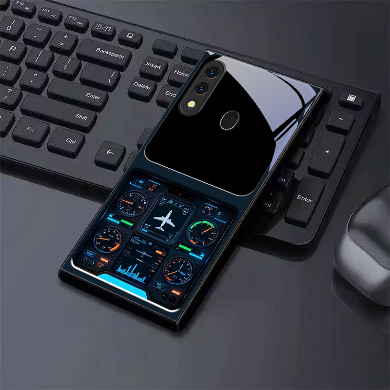 Phone Cases Aviation - غطاء هاتف أنيق بتصميم شاشة قمرة