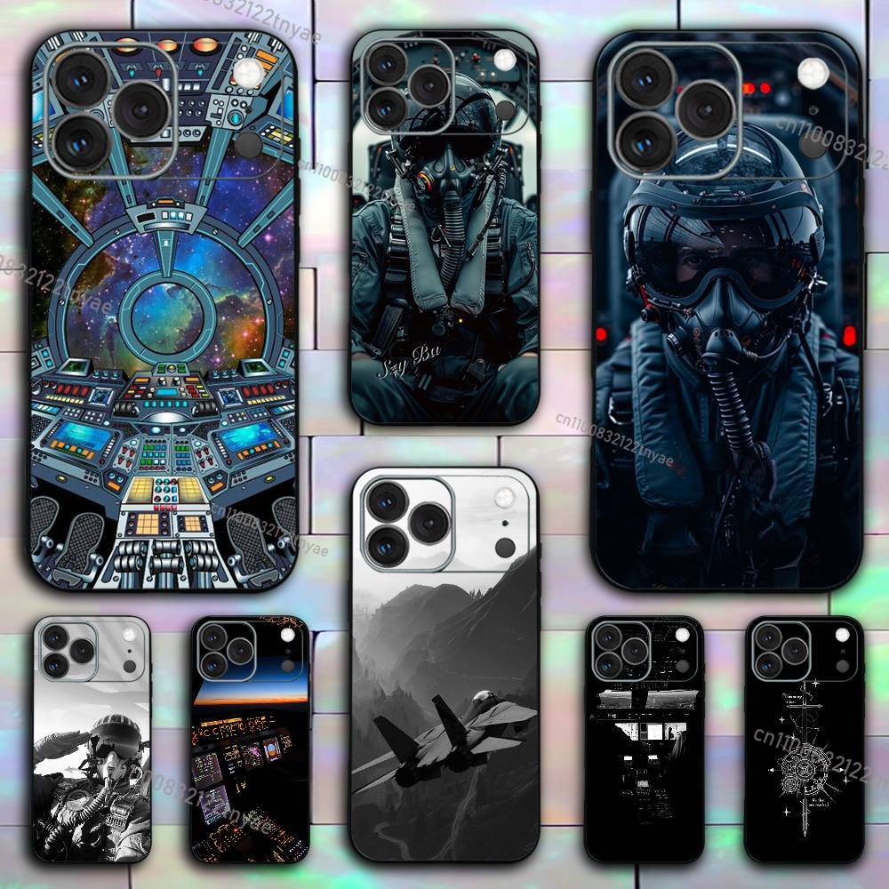 Phone Cases Aviation - غطاء هاتف بتصميم قمرة قيادة طائرة