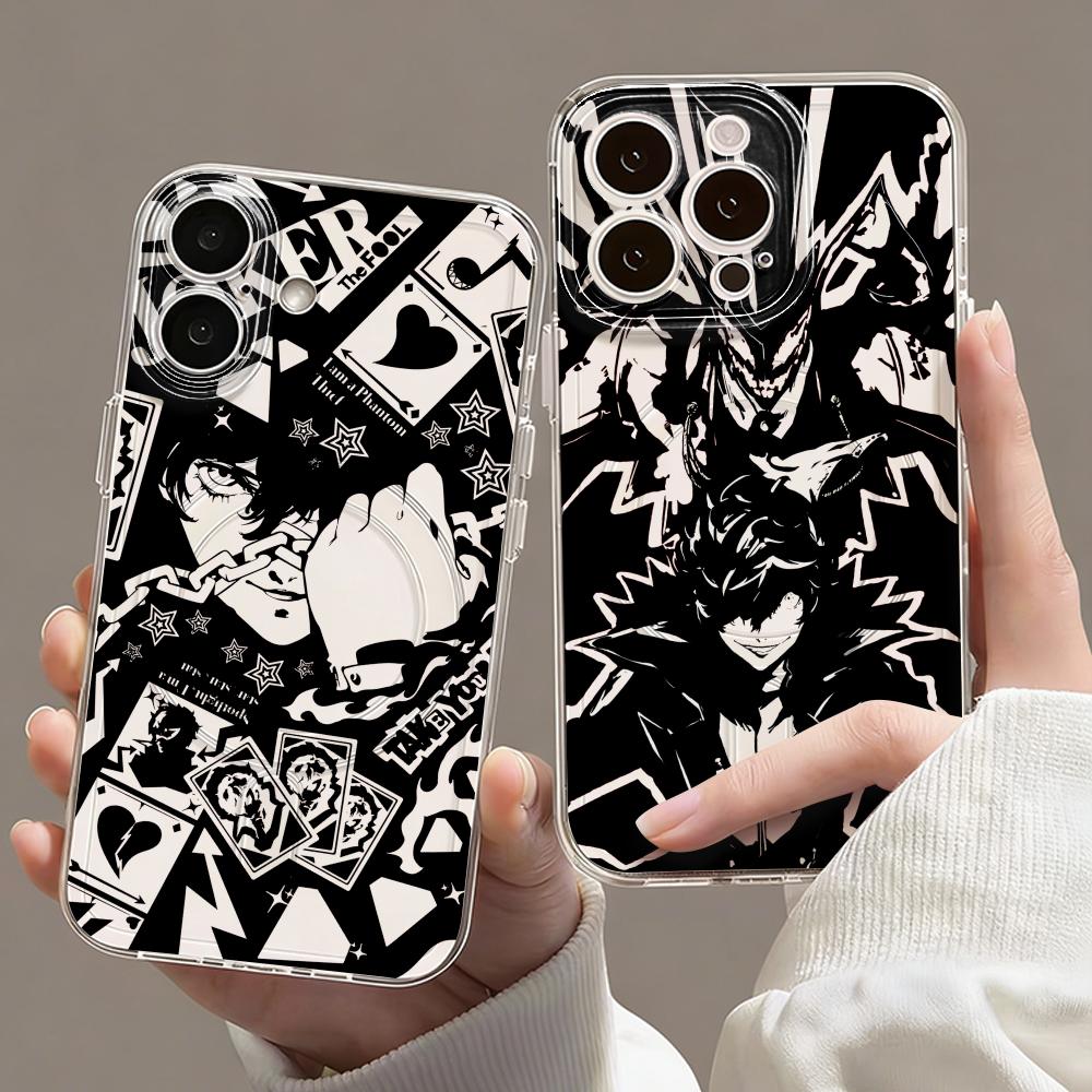 Phone Cases Iphone 17 - غطاء هاتف مغناطيسي شفاف بتصميم لعبة