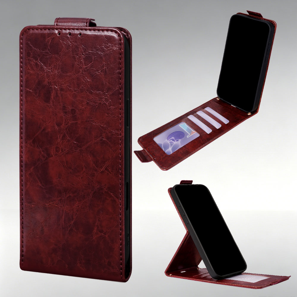 Slim Card Slot Case - حافظة جلدية مضادة للخدوش مع فتحات