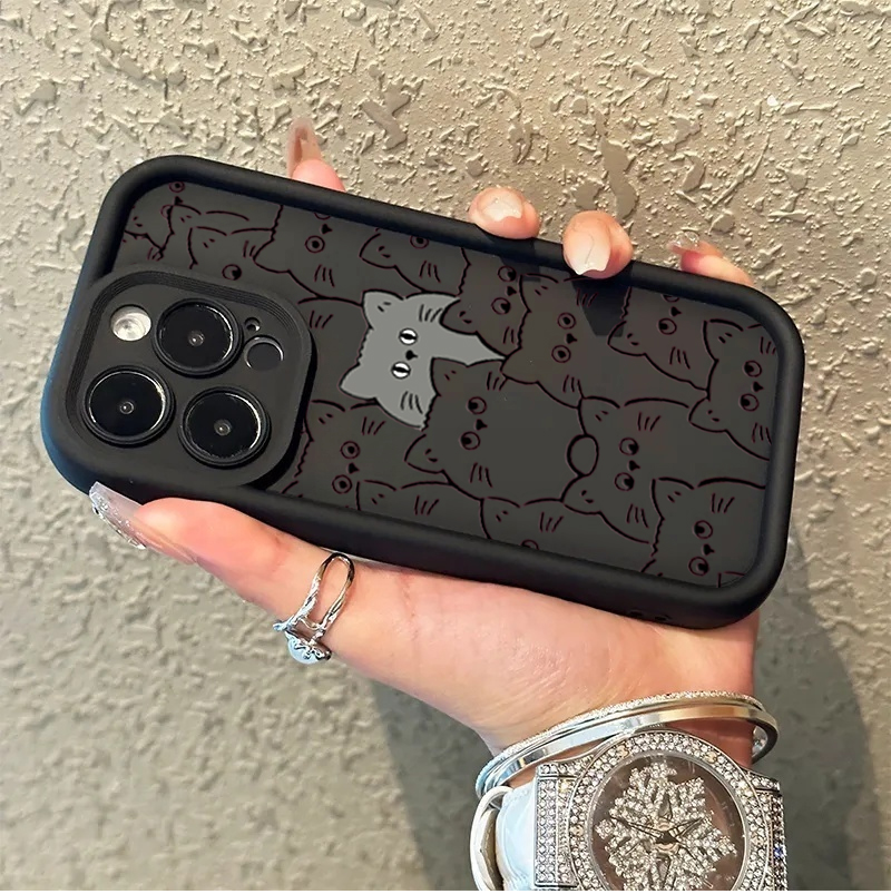 غطاء حماية ناعم بتصميم قطط لطي - مراجعة Phone Cases Moto G 2025 وسعره