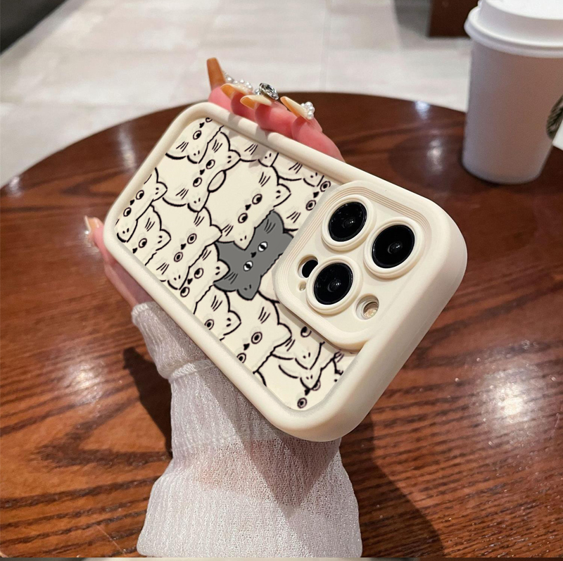 غطاء حماية ناعم بتصميم قطط لطي - مراجعة Phone Cases Moto G 2025 وسعره