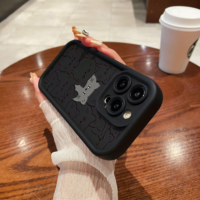 غطاء حماية ناعم بتصميم قطط لطي - مراجعة Phone Cases Moto G 2025 وسعره