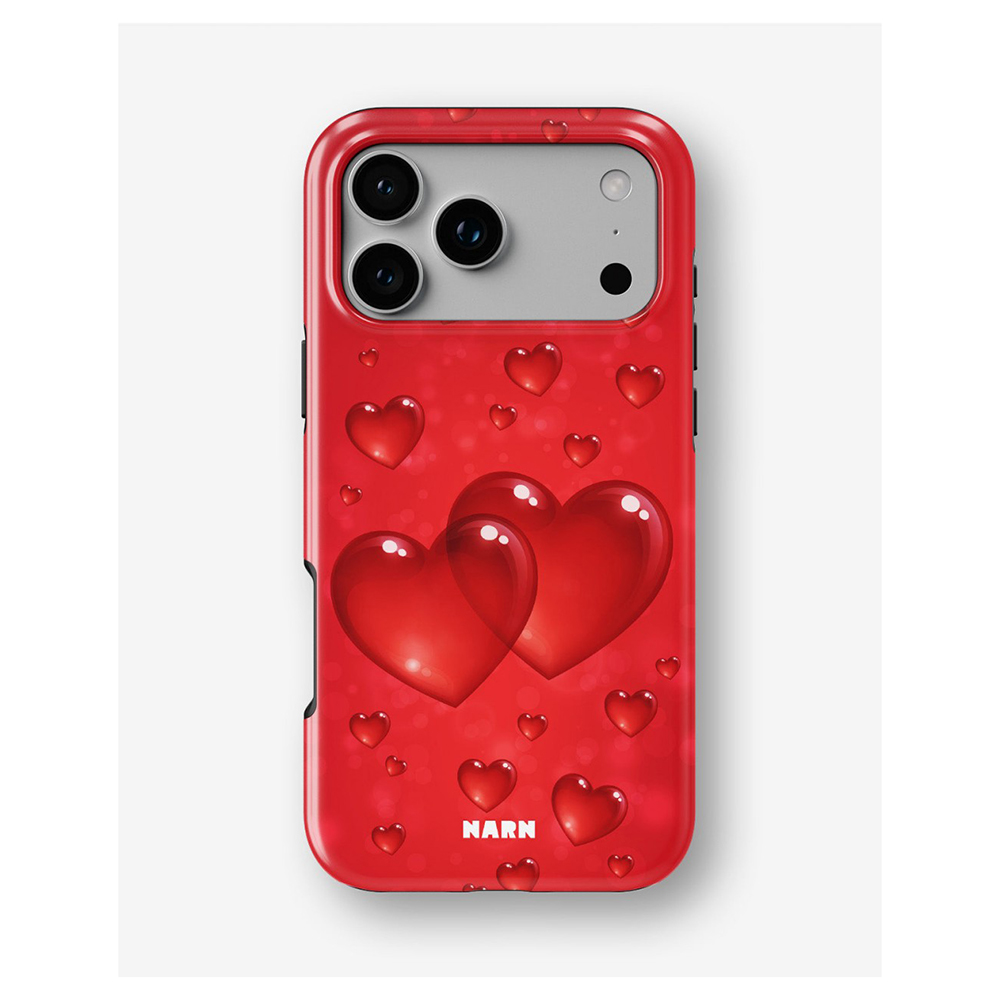 جراب هاتف فاخر بتصميم قلب أحمر - مراجعة Phone Cases Redbubble وسعره