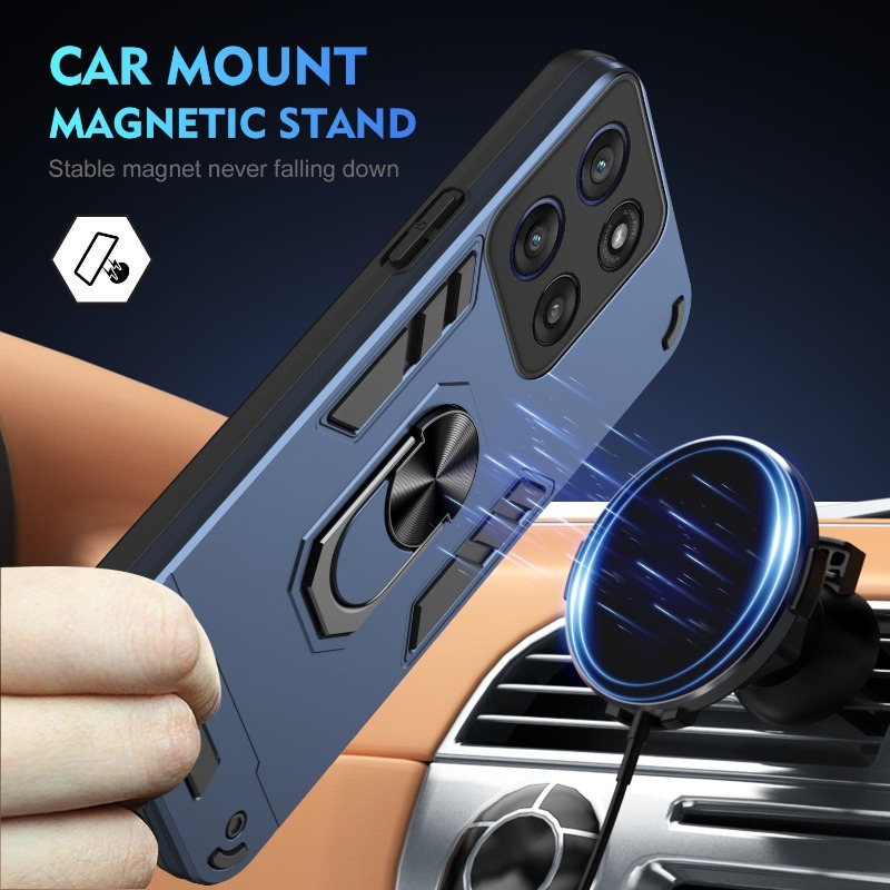 غطاء حامل مغناطيسي مقاوم للصدم - مراجعة Phone Cases Moto G 2025 وسعره