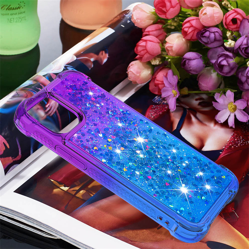حافظة رمال بألوان متدرجة ناعمة - مراجعة Phone Cases Moto G 2025 وسعره