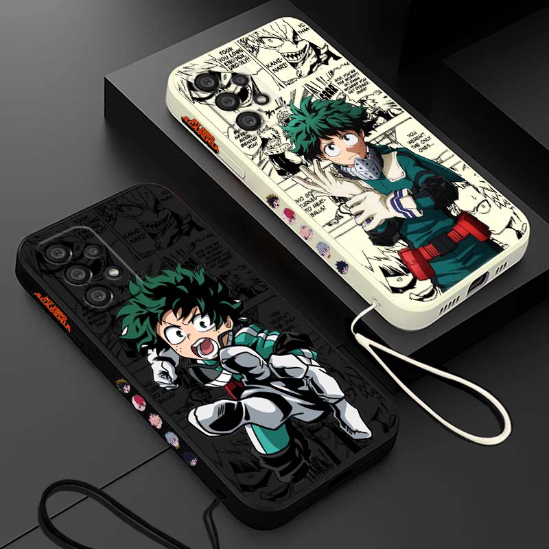 غطاء هاتف أنيمي ماي هيرو أكادي - مراجعة Phone Cases For Samsung Galaxy وسعره