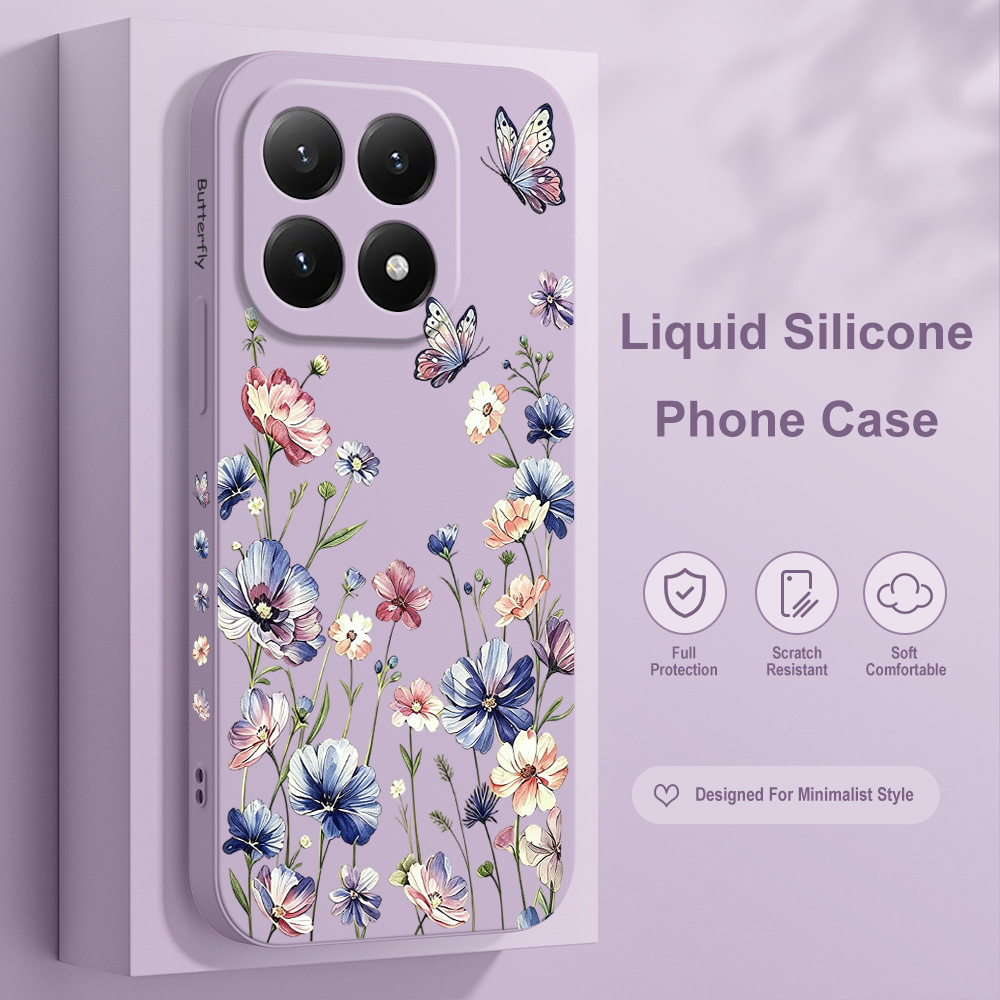 غطاء هاتف بتصميم الفراشة لهوات - مراجعة Xiaomi Poco X6 وسعره
