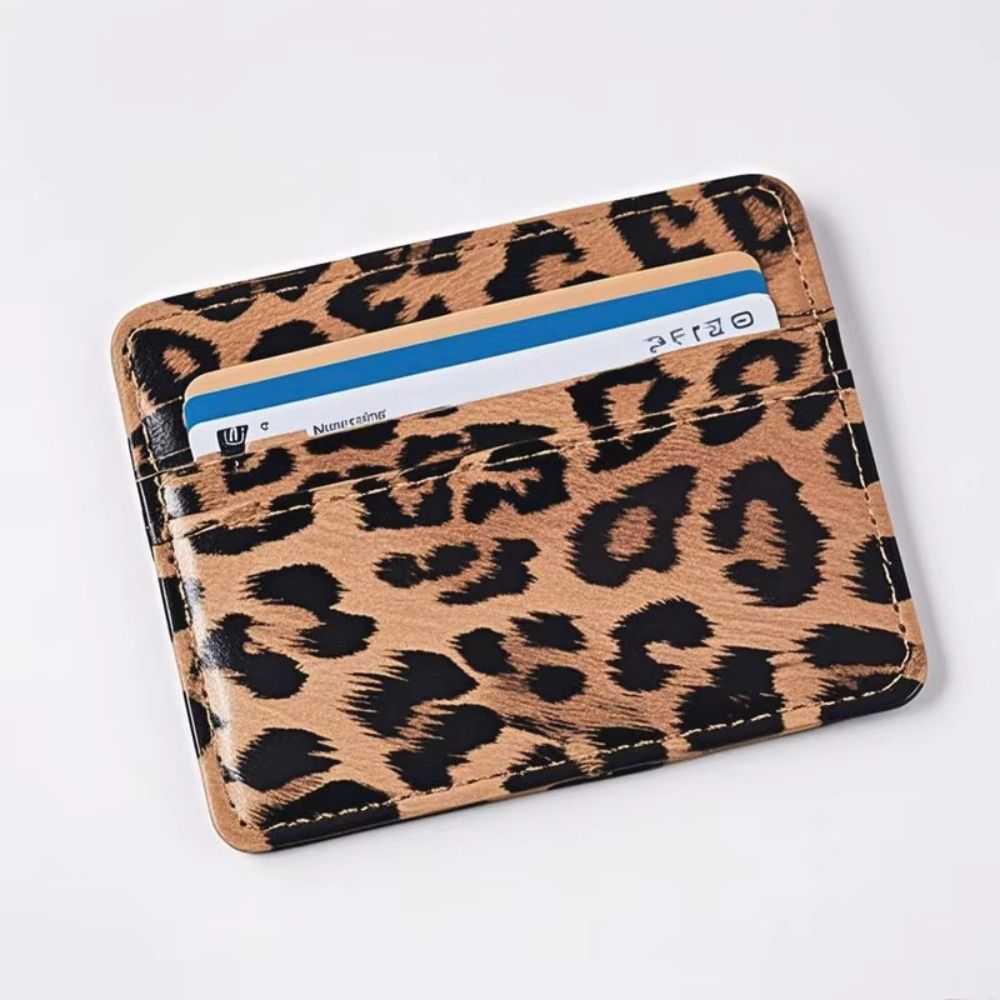 الكلاسيكية بو الجلود ليوبارد ط - مراجعة Slim Card Slot Case وسعره