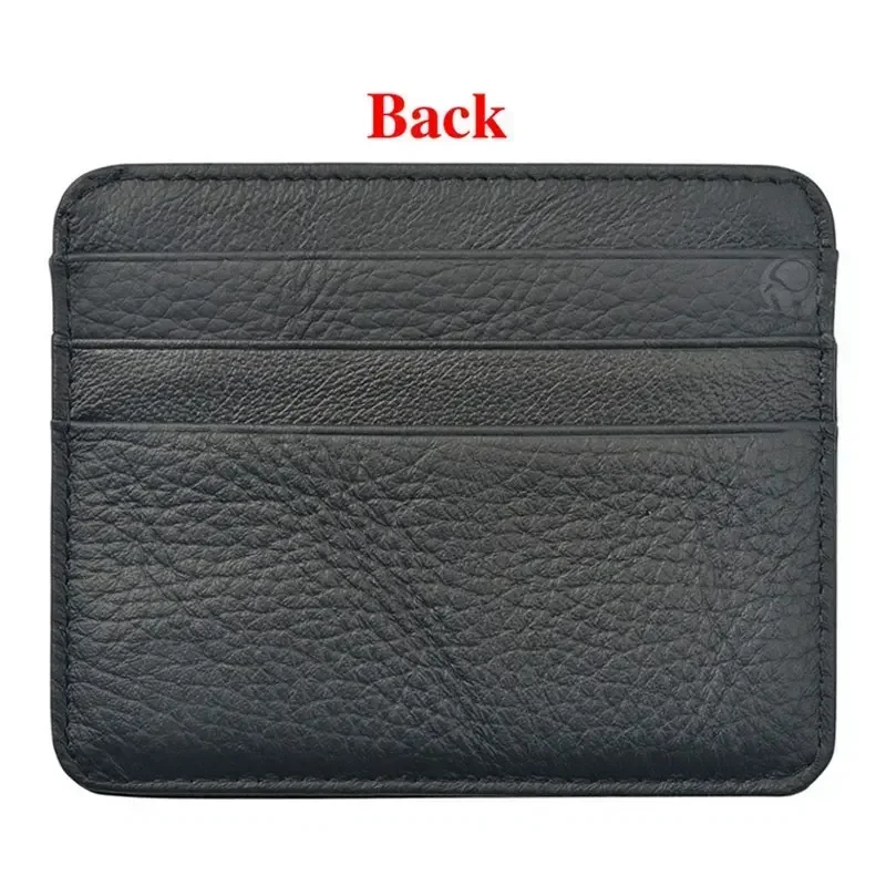 جديد رقيقة جلد طبيعي محفظة صغي - مراجعة Slim Card Slot Case وسعره