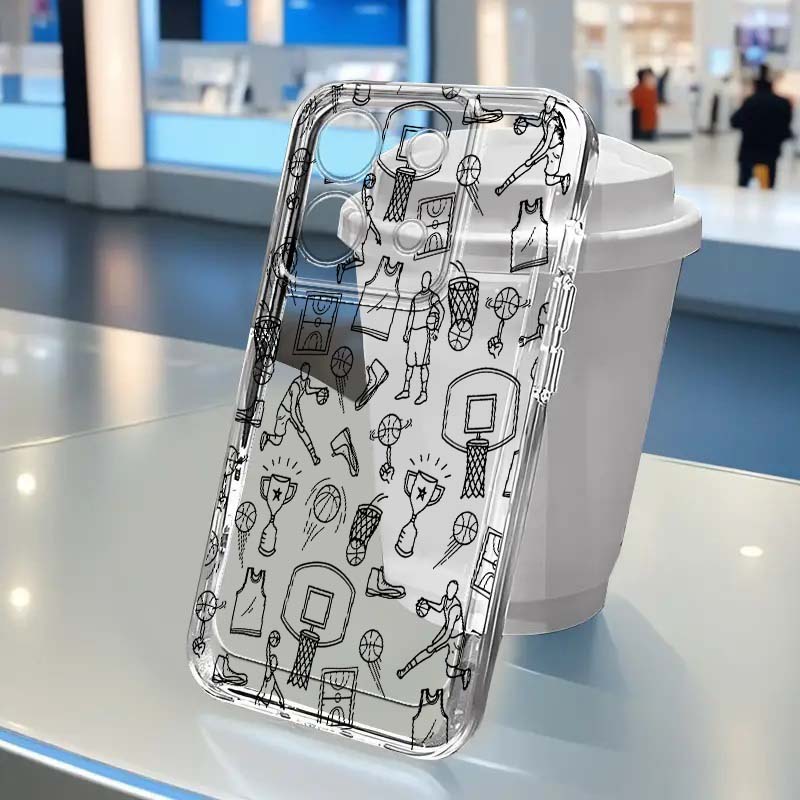 حافظة هاتف بتصميم كرة السلة له - مراجعة Xiaomi Poco X6 وسعره
