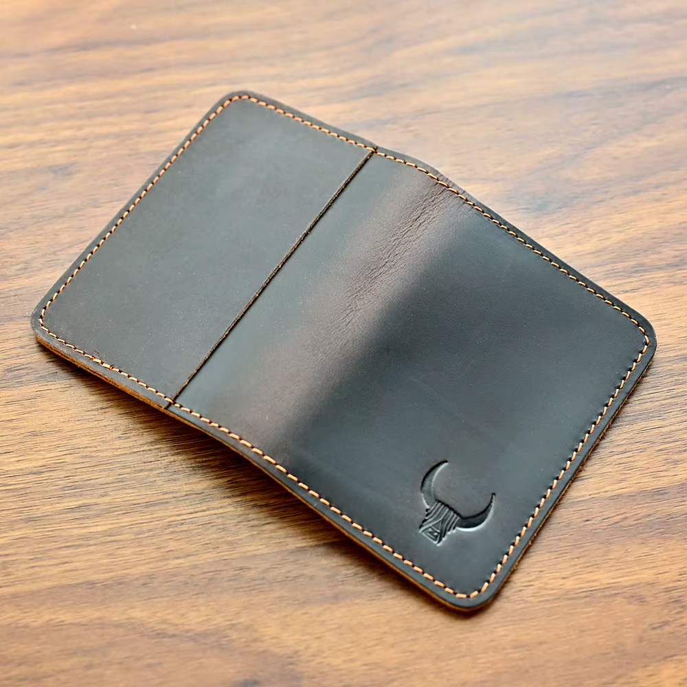 100% جلد طبيعي سليم حامل بطاقة - مراجعة Slim Card Slot Case وسعره