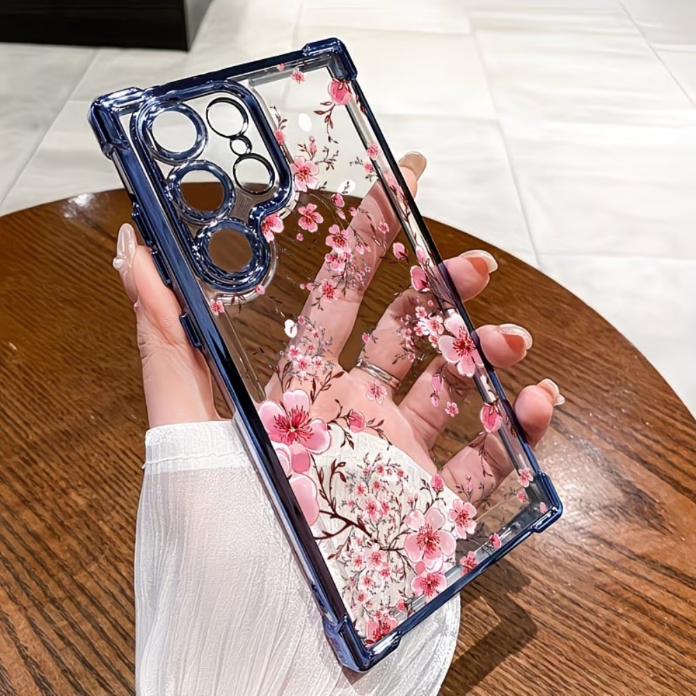 غطاء هاتف مطلي بزهر الكرز مضاد - مراجعة Phone Cases Galaxy S26 Ultra وسعره