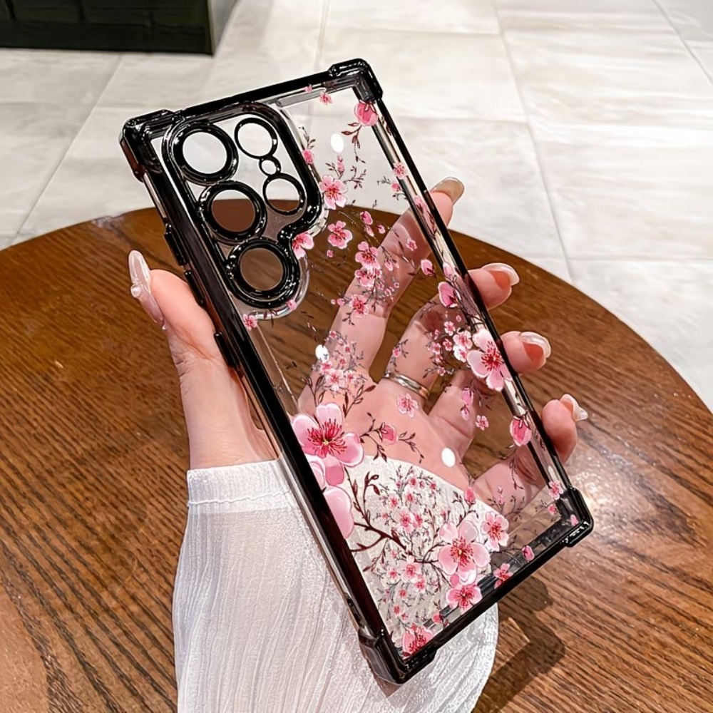 غطاء هاتف مطلي بزهر الكرز مضاد - مراجعة Phone Cases Galaxy S26 Ultra وسعره