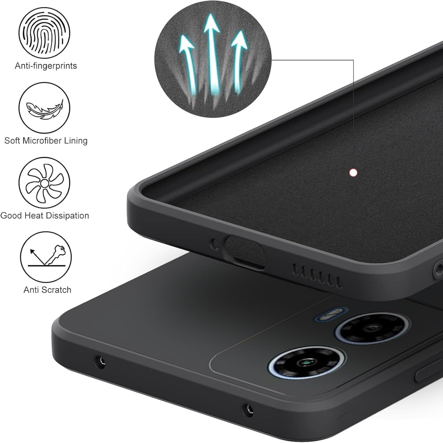 حافظة من السيليكون السائل لهات - مراجعة Phone Cases Moto G 2025 وسعره
